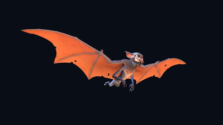 The Bat 3D Model
