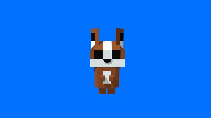 Adopt Me Ratatoskr Chrismas 3D Model