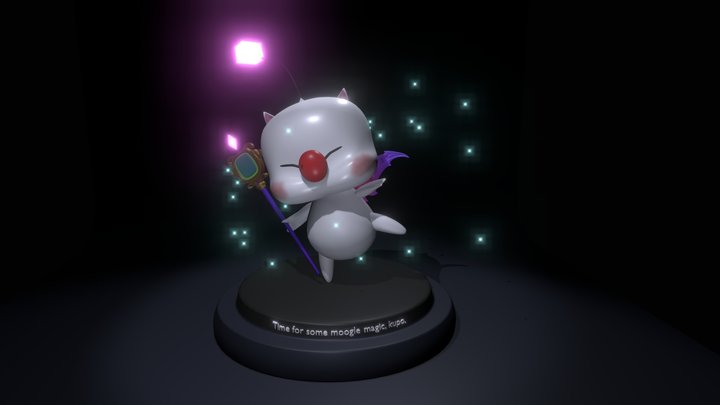 Moogle FF13-2 3D Model