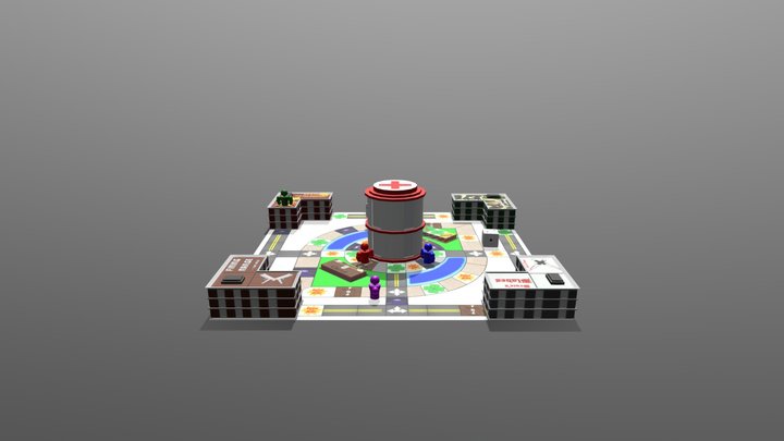 Battle Block: The Board Game! 3D Model