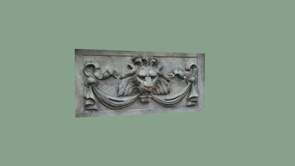 Stone Lion Wall