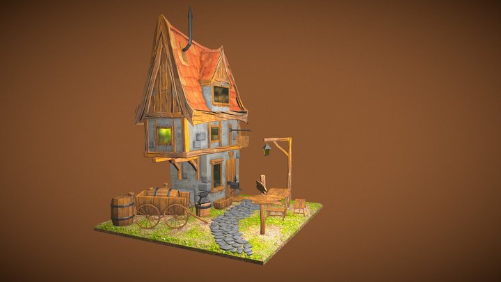 DSW Medieval Diorama 3D Model