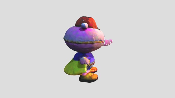 Alpha Pig (Super Why!: Season 3) 3D Model