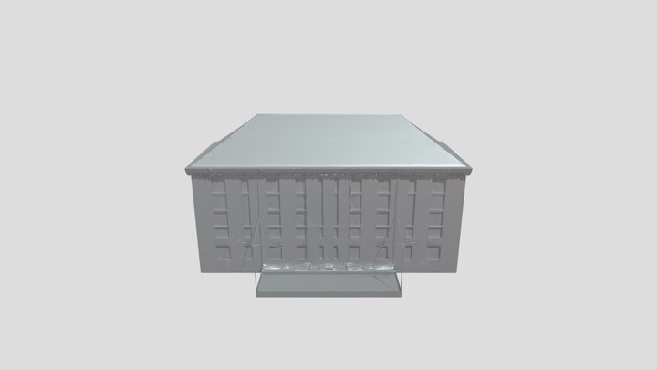 historic brick building 3D Model