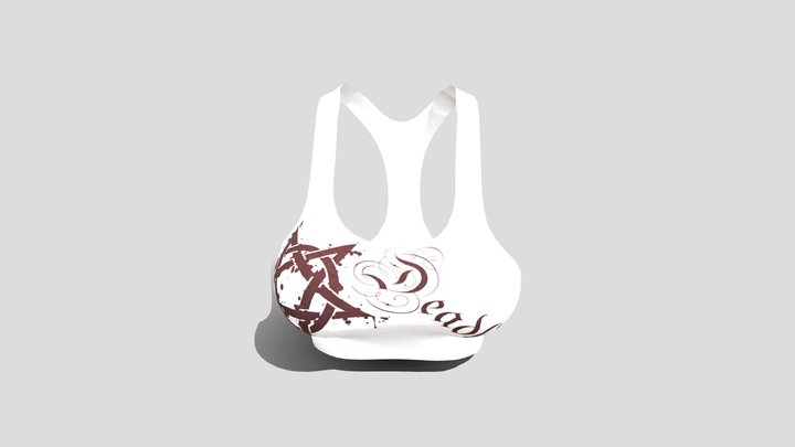 Sports Bra 3D Model