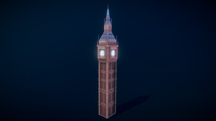 Big Ben 3D Model