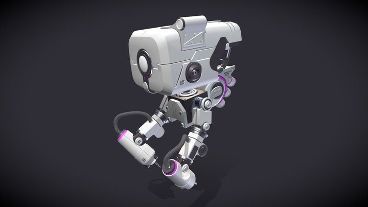 Repair Bot 3D Model