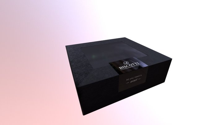BOX FOR MARKETS3 3D Model