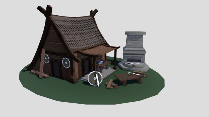 Viking Smith 3D Model