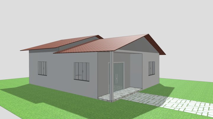 Casa 10x8 3D Model