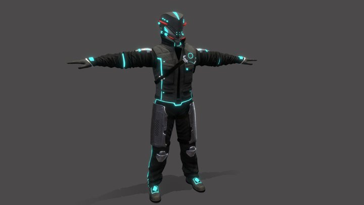 Fighter 3D Model