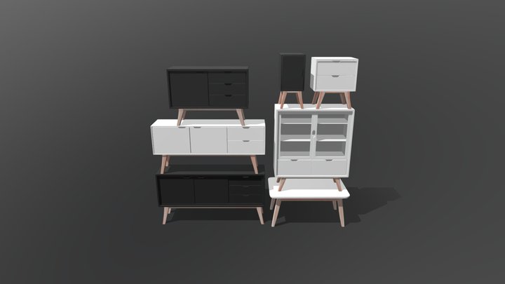 KOLO furniture 3D Model
