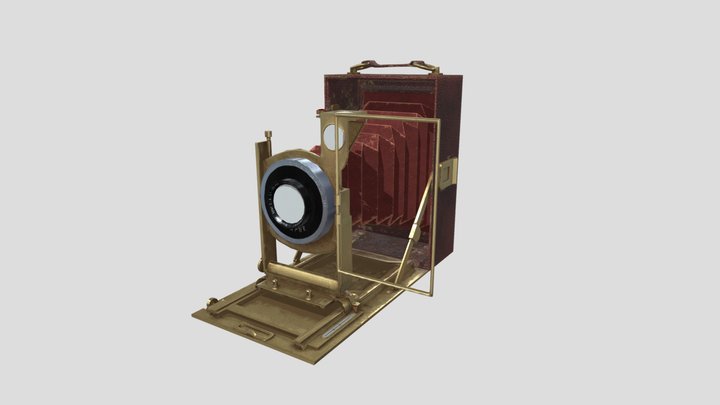 Vintage Camera 3D Model