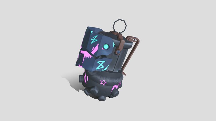 Граната Джинкс 3D Model