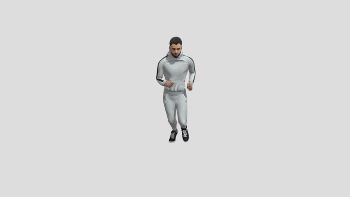 Jogging 3D Model