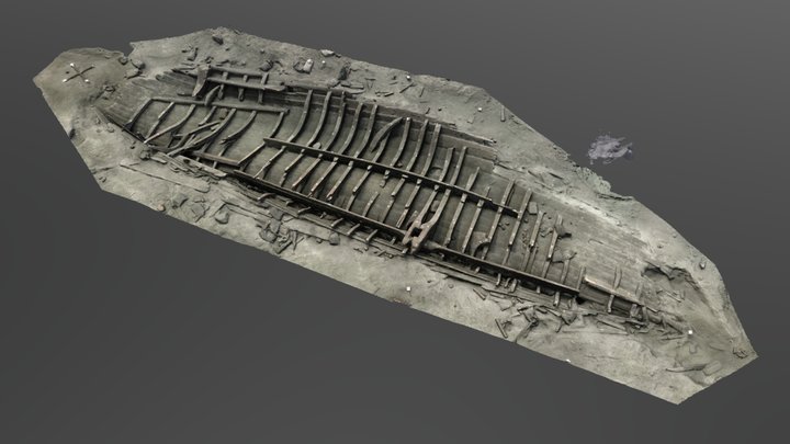 Das Große Schiff von Wismar 3D Model