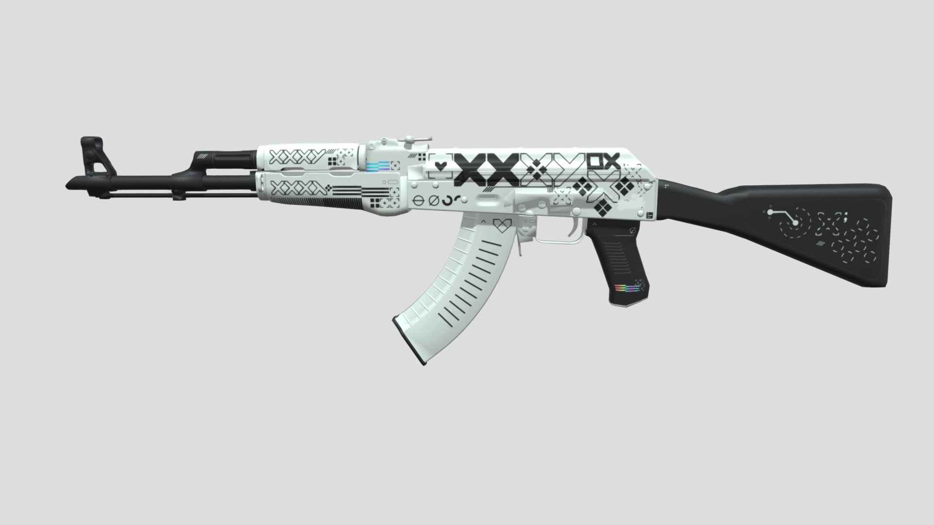 Ak-47 Prinstream | Csgo 2 - Download Free 3D model by Daxgon [b600073 ...