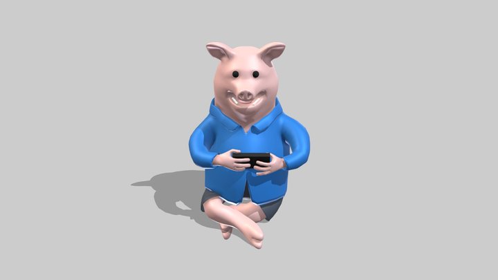 pig 3D Model