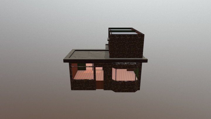 Brick_House 3D Model