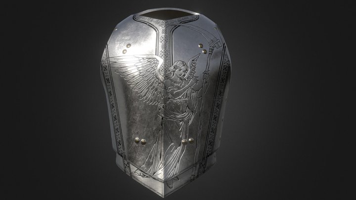Armor Plate 3D Model