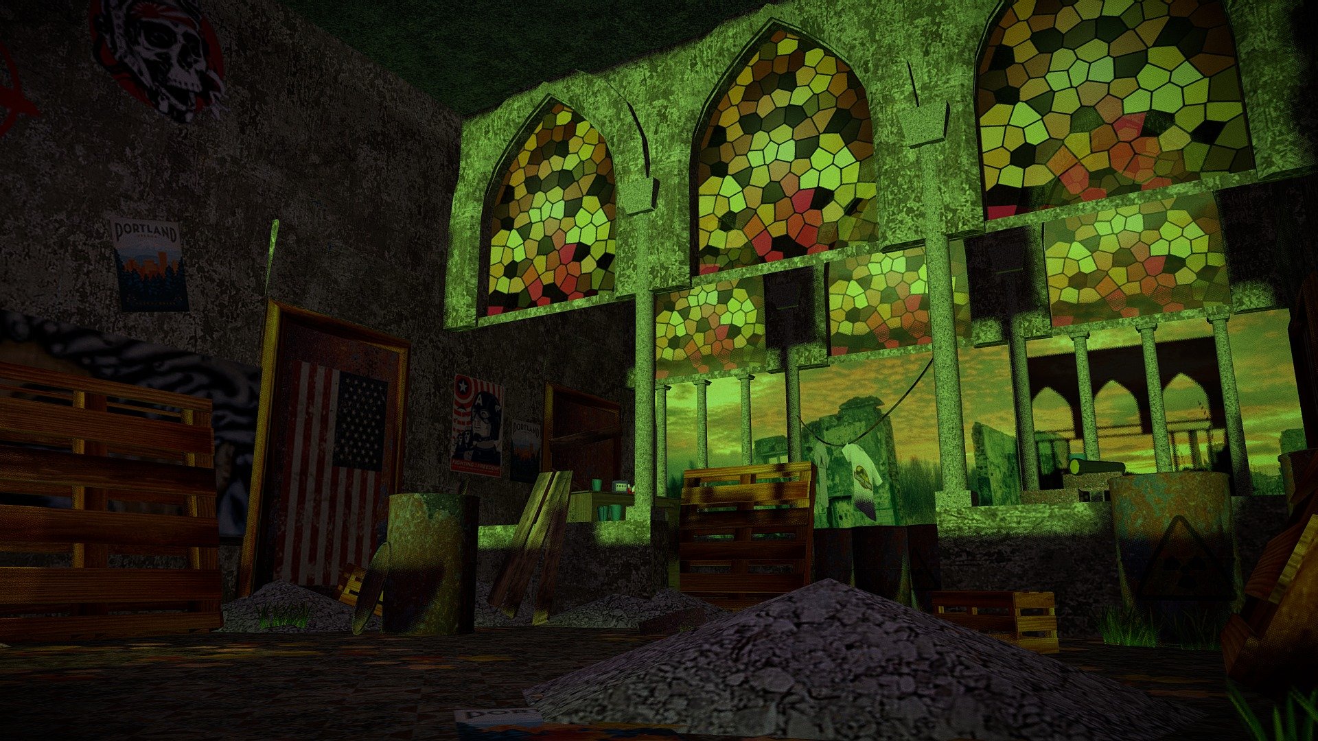 Abandoned Place FBX