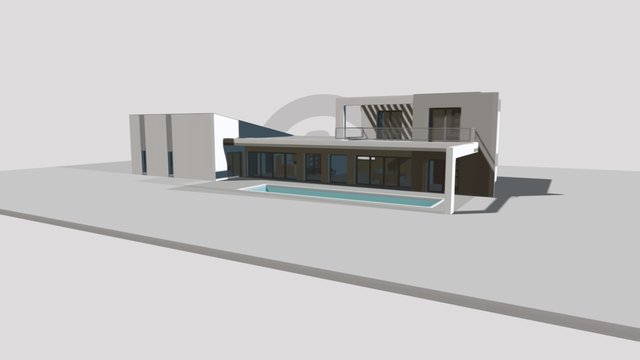 Maison Babino- Babino House 3D Model
