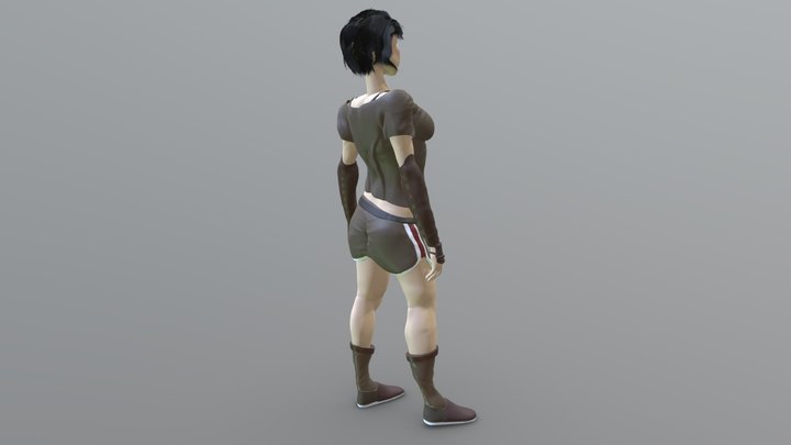 Faye - Character Design 3D Model