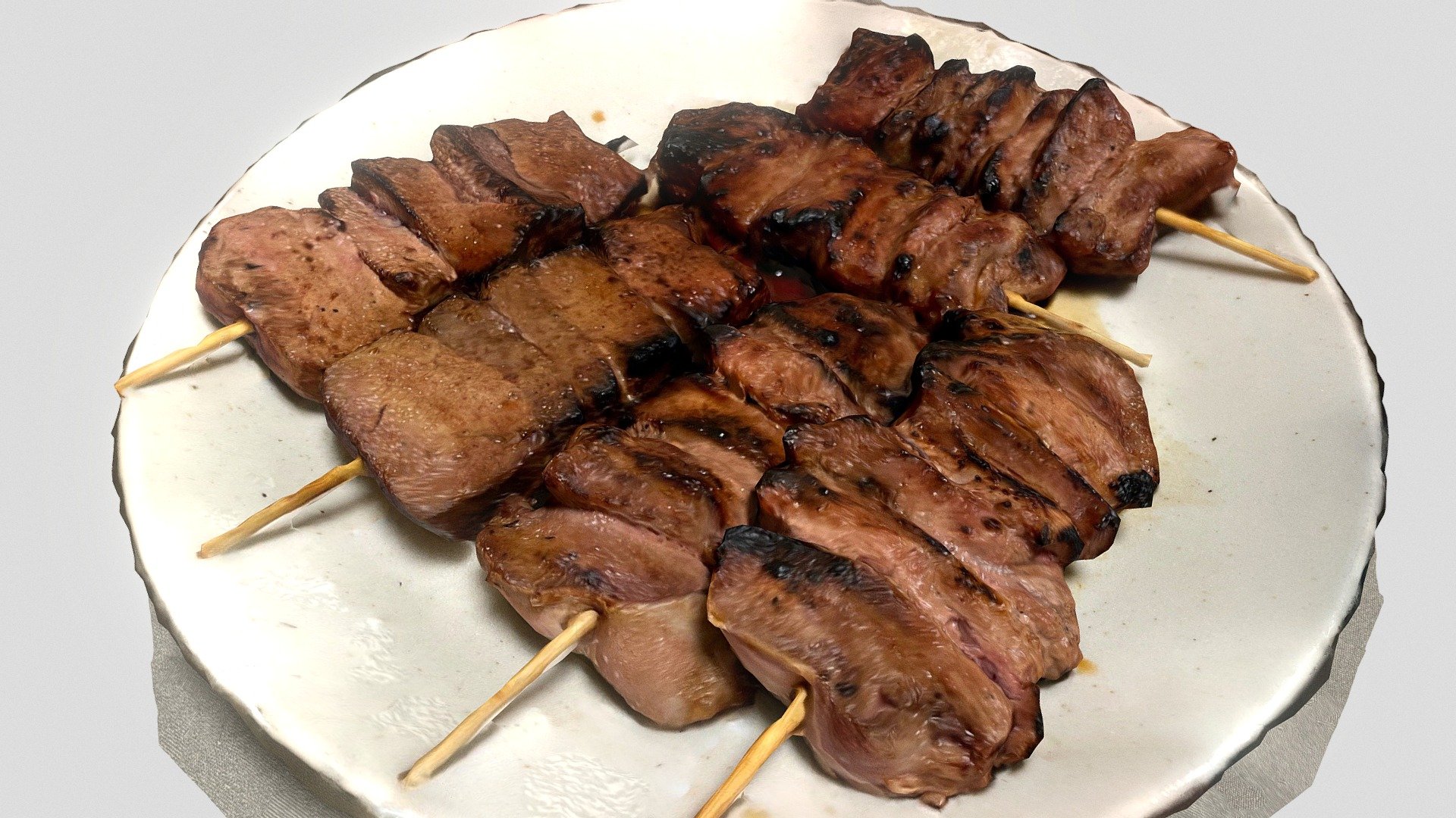 焼き鳥（レバー・カシラ・タン）