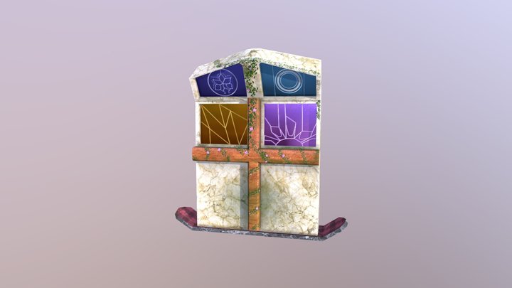 stained glass window 3D Model