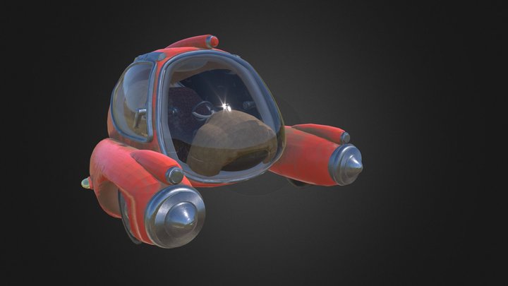 fallout zip car 3D Model