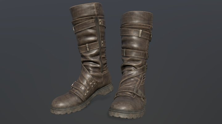 shoes apocalypse 3D Model