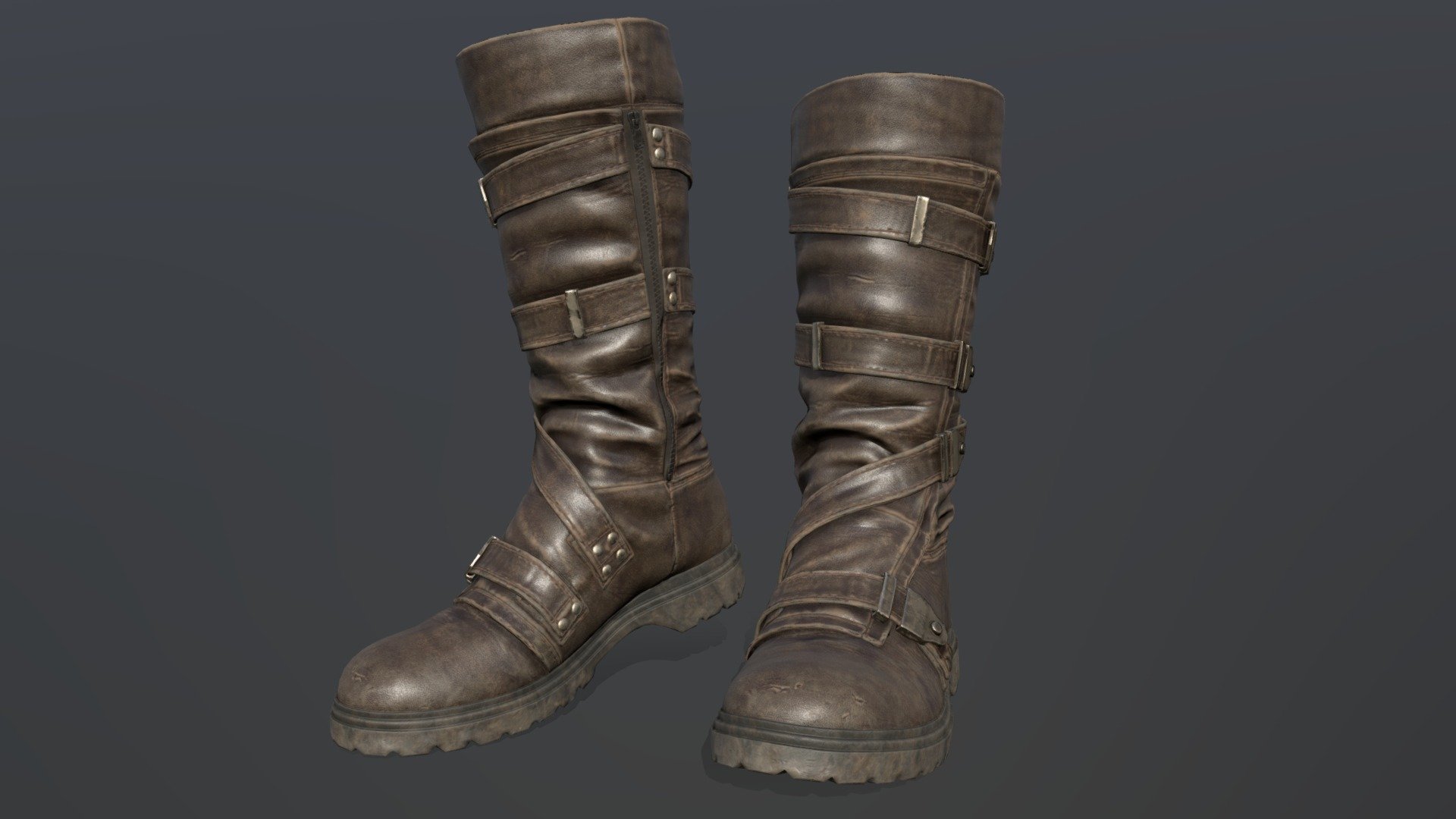 shoes apocalypse - 3D model by fnk [b609901] - Sketchfab