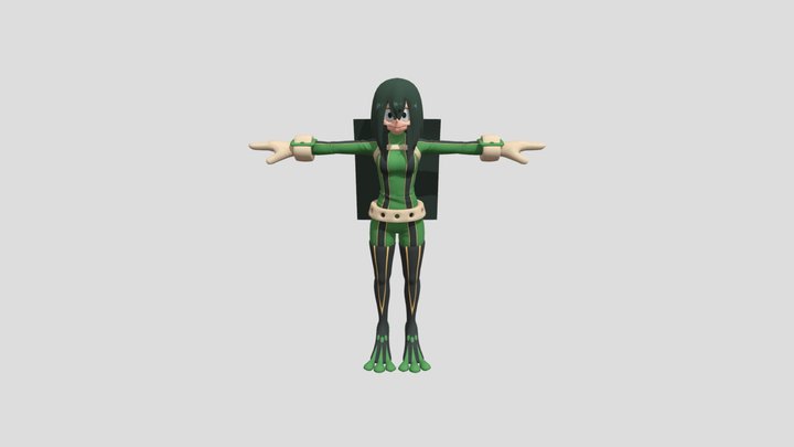 Tsuyu Asui 3D Model