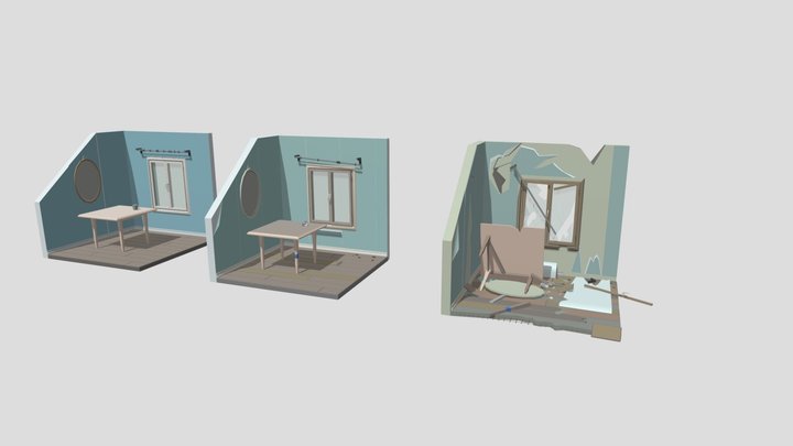 Draft_room 3D Model