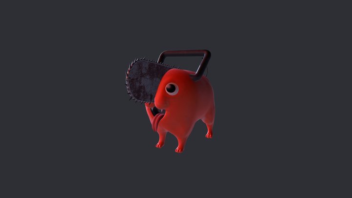 Pochita 3D Model