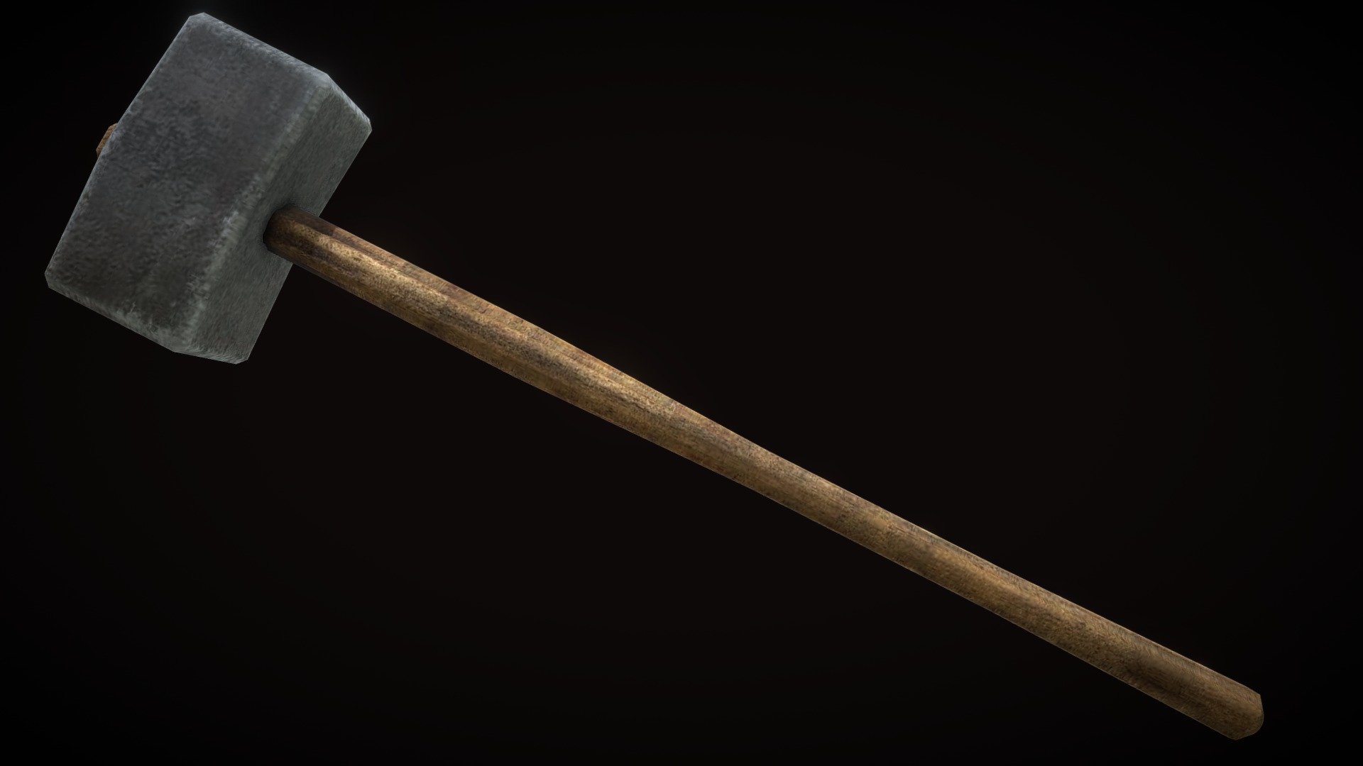 Sledgehammer Weapon [Free Download] Download Free 3D model by