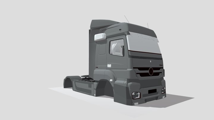 Mercedes Benz Axor 3D Model