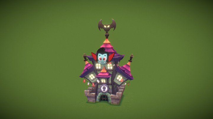 Castle dracula 3D Model