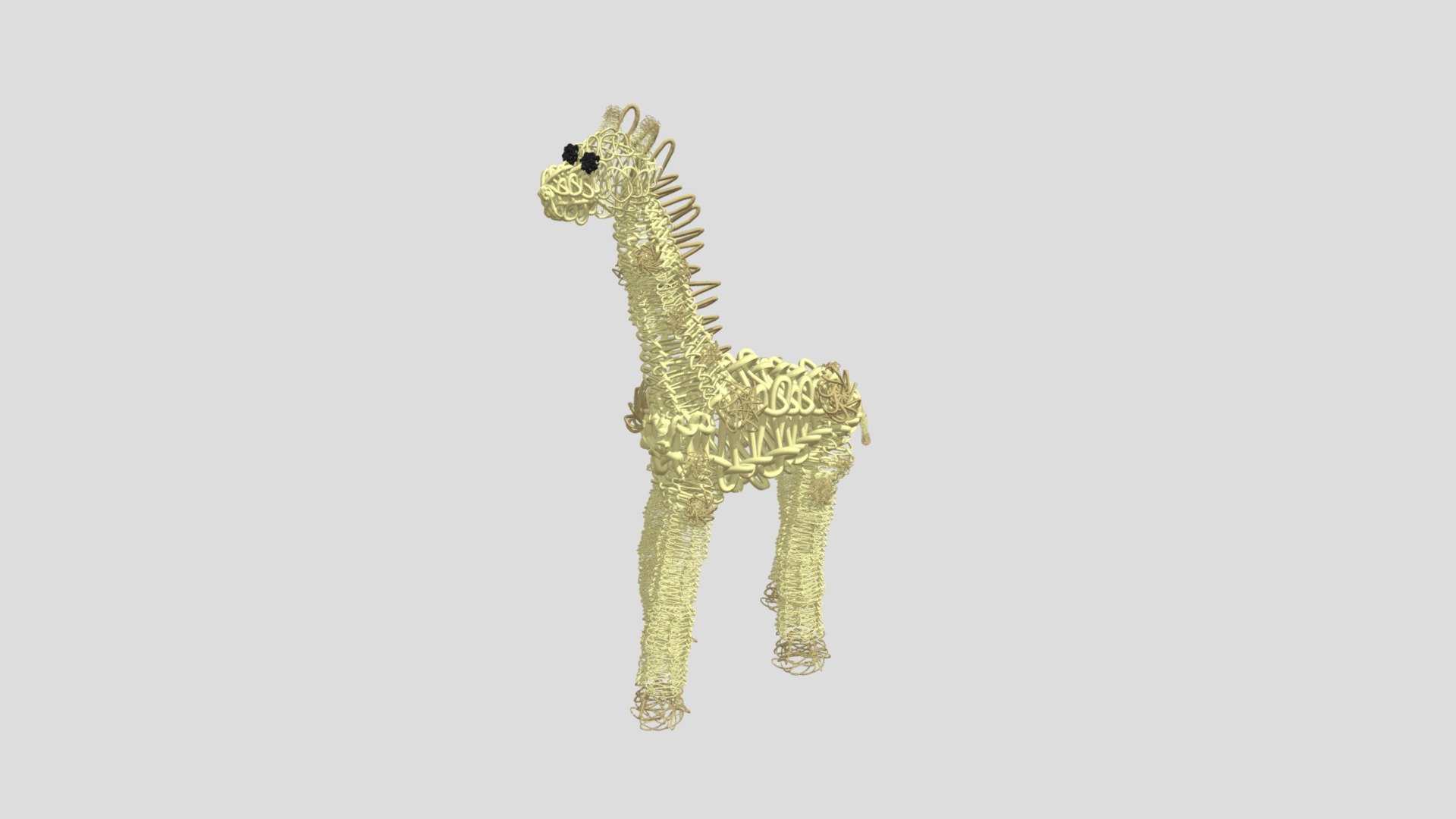 Knitted Giraffe