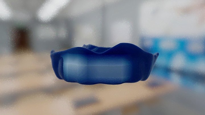 Gum Shield Oxford University (Varsity Match) 3D Model