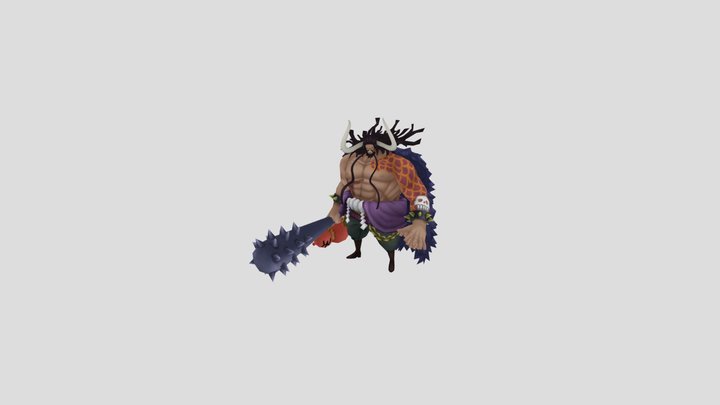 one piece bounty rush kaido 3D Model