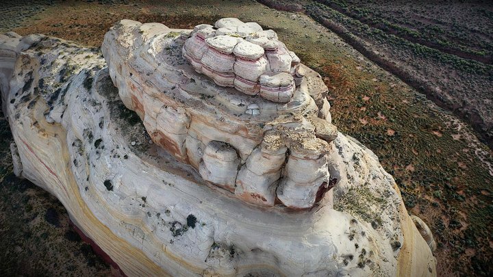 Church Rock; Monticello, Utah.  (Improvement) 3D Model