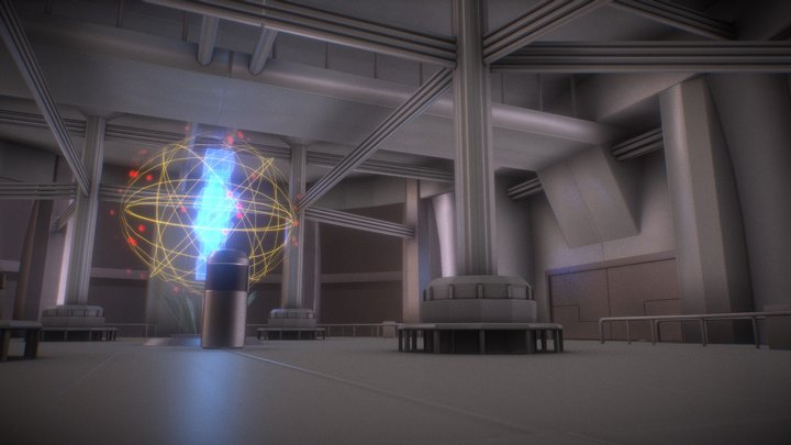 Space station scene Wip 6 (Test) – Modello 3D gratuito STL