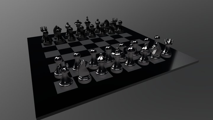 Atividade 3 - Xadrez 3D Model