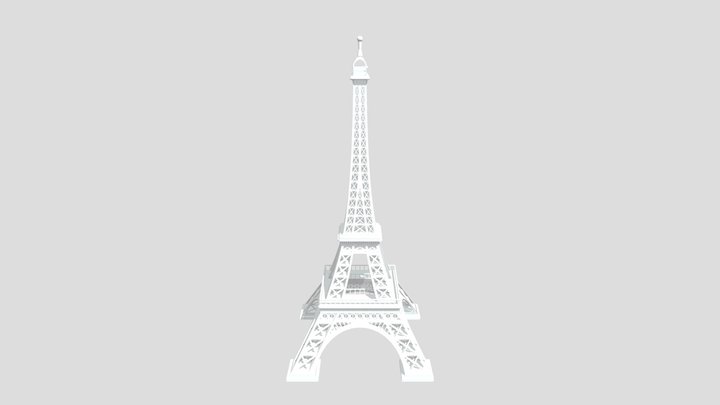 эйфелева башня 3D Model