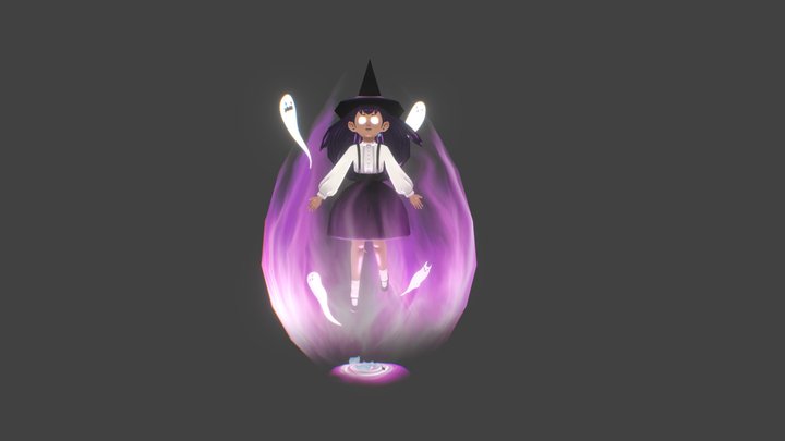 Spirit Witch #WitchChallenge 3D Model