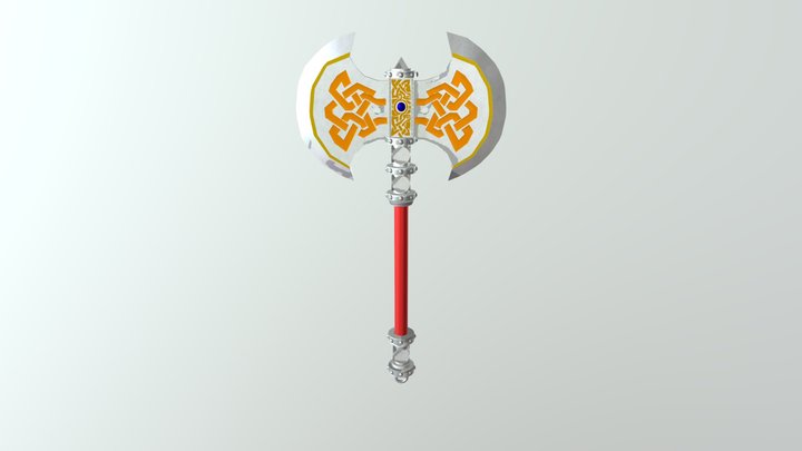Dwarf Axe 3D Model