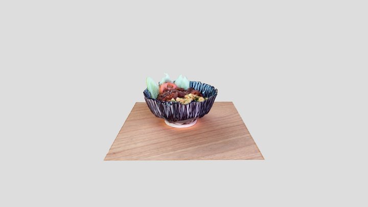 Beef Teriyaki 3D Model