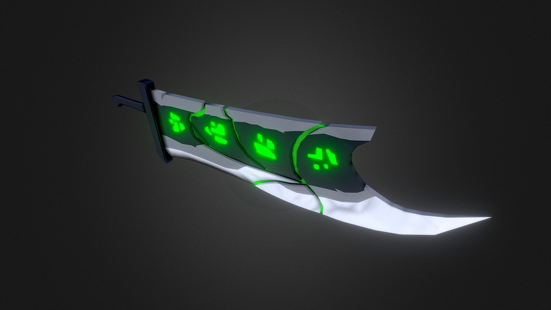 Dragonblade Riven Sword - 3D Printable Model on Treatstock