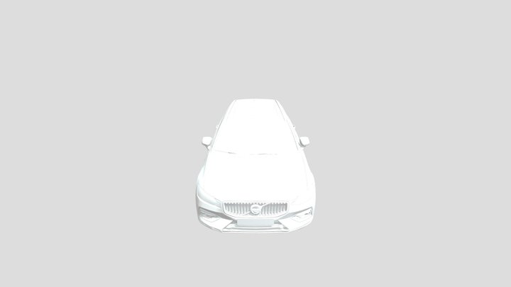 Volvo V60 3D Model